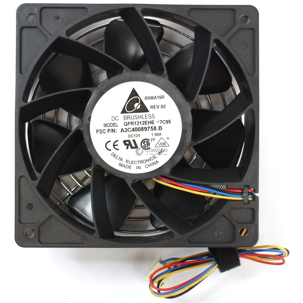 A3C40089758 FUJITSU FAN DC PWM 120X38MM FOR FUJITSU PRIMERGY TX200 S4
